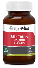 NutriVital Milk Thistle 35,000 One-A-Day